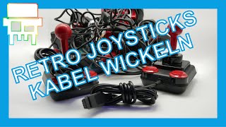 Retro Joysticks  Kabel richtig aufwickeln Teil 1  Folge 008 [upl. by Alexia24]