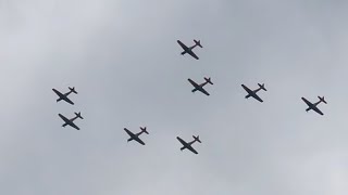 Aviões T27 Tucano Cruzando Araraquara em 14122023 [upl. by Nosiram]