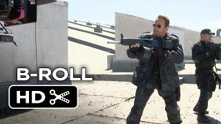 The Expendables 3 BROLL 2014  Arnold Schwarzenegger Sylvester Stallone Movie HD [upl. by Kopans]