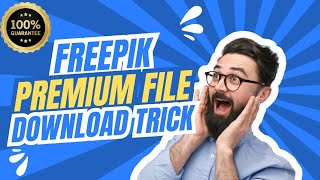 How to download freepik premium images Without any subscription [upl. by Jerrine56]