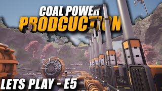 Infinite Coal Power Glitch  Lets Play  Satisfactory Update 8 Episode 5 [upl. by Burg769]