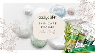 Aadya life Skin Care Regime [upl. by Darnok]