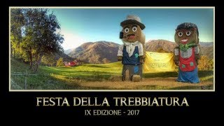 quotFesta della Trebbiaturaquot2017 casa Manzi San Michele di Riolunato [upl. by Llednahc]