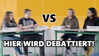 Jugend debattiert an der Realschule plus Am Scharlachberg Bingen [upl. by Dlared857]