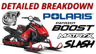 EVERYTHING you need to know about the 2022 Polaris RMK and Khaos Matryx Slash [upl. by Bascomb504]