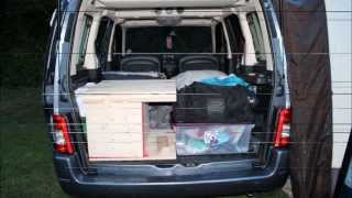 Citroen Berlingo  Single Boot Camper  Camping Trip  Test  Part 2 [upl. by Renell]