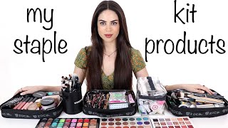 Pro Makeup Kit Tour 2024  Τα Προϊόντα Που Εμπιστεύομαι Για Πελατειακό Μακιγιάζ [upl. by Nosydam]