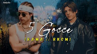 Irama Rkomi  5 GOCCE LyricsTesto [upl. by Isabella]