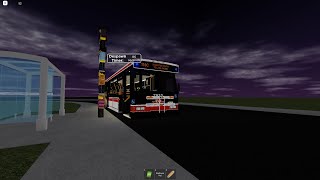 TTC QueensWay 110C To Islington station  ROBLOX [upl. by Ellehsor]