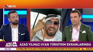 Azad Yılmaz  Canlı Yayında Beyaz Tv Magazin [upl. by Ynnohj]