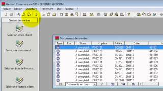 Règlement des factures avec Saari Gestion commerciale 100 wmv [upl. by Seerdi338]