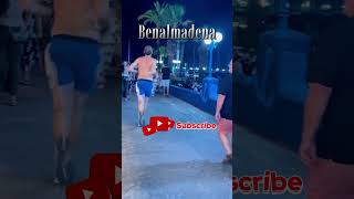 BENALMADENA COSTA DEL SOL SPAIN  nightlife [upl. by Solracsiul422]