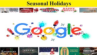 Seasonal Holidays 2024  Festivals in December Christmas Season Winter Holidays around the World [upl. by Adnawak488]