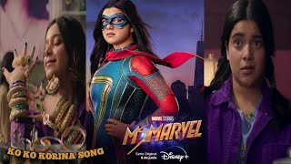 Ko Ko Korina Ms Marvel Song  Ms Marvel all song  Ms Marvel Episode 1 Ending Rap Song [upl. by Syst91]