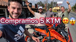 Recogiendo las nuevas KTM 390 Duke Gen 3 generación 3 [upl. by Alyakim975]