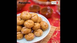 Peanut Cookies  Panasonic Cooking Recipe [upl. by Eedyak252]