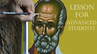 Iconography lesson  How to Paint Icons of True Quality [upl. by Peedsaj439]