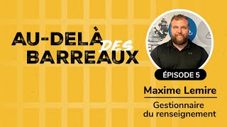 Audelà des barreaux  Épisode 5 – La gestion du renseignement correctionnel [upl. by Eedahs]