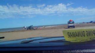 dodge bajando a la playa en dunamar claromeco [upl. by Hatokad]