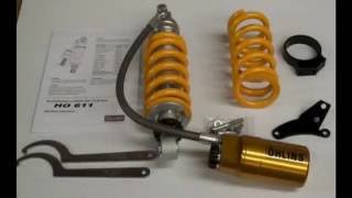 GROM SF Ohlins Shock HO611 HO 611  Comparison  Whats the Difference HardRacing Grom [upl. by Ronnica121]