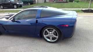 2007 Corvette Supercharged LeMans Blue For Sale 35995 [upl. by Kreitman]