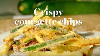 How to make courgette chips [upl. by Llednik]