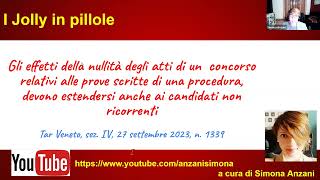 Gli effetti della nullità degli atti di un concorso si estendono anche ai candidati non ricorrenti [upl. by Marcello]