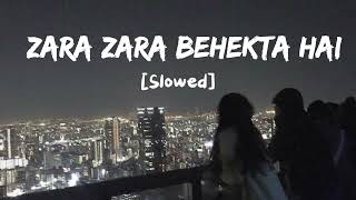 Zara Zara Behekta Hai Slowed  Cover Song  RHTDM  Omkar ftAditya Bhardwaj [upl. by Stearn]