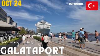 4K  Discovering Galataport A Stroll Through Istanbuls Trendiest Shopping Destination [upl. by Oberstone64]