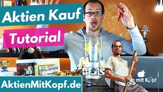 Aktien kaufen Schritt für Schritt erklärt  Take2 4500€ Live Aktienkauf [upl. by Enyawal]