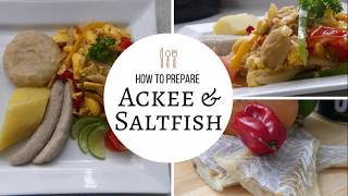 How To Cook Ackee and Saltfish  Lesson 6  Jamaican Style  Morris Time Cooking [upl. by Nisotawulo]