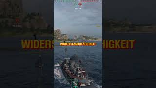 Die drei besten Schiffe der Stufe I in World of Warships shorts [upl. by Aleibarg]