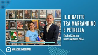 CASTELVOLTURNO  Elezioni Sindaco 2024 ballottaggio Marrandino  Petrella il dibattito [upl. by Reinert]