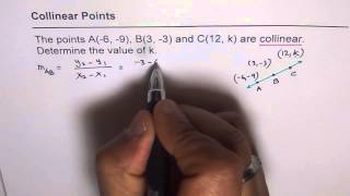 Find Coordinates of Collinear Point [upl. by Atwater]