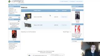 Oscommerce Tutorial  Adding and Editing A Product [upl. by Llenna]