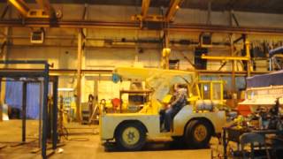 Drott Case Carry Deck Crane 5 Ton  Jib Boom LP Gas [upl. by Hurley]