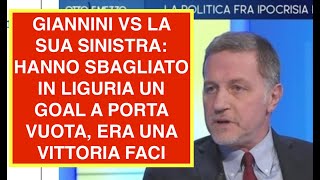 GIANNINI VS LA SUA SINISTRA HANNO SBAGLIATO IN LIGURIA UN GOAL A PORTA VUOTA ERA UNA VITTORIA FACI [upl. by Surbeck543]