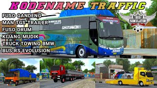 SHARE‼️KODENAME TRAFFIC MANS GAMING‼️bussimulatorindonesia bussid kodenamebussid [upl. by Anum929]