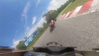 Panigale 899 VS Ducati 848 at Bira Circuit [upl. by Htnicayh284]