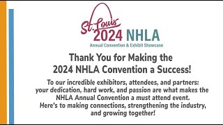 2024 NHLA Convention amp Exhibit Showcase Exhibit Hall in Action 🌳 exhibitors convention woodisgood [upl. by Coppinger]