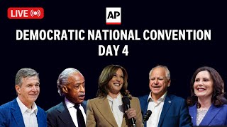 DNC LIVE Kamala Harris speaks on Day 4 of 2024 Democratic National Convention [upl. by Elime]