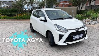 2022 Toyota Agya indepth review  key features and cost of ownership [upl. by Zaob]