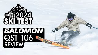 Why should you buy the 202324 SALOMON QST 106 this season Newschoolers Ski Test Review [upl. by Ira]