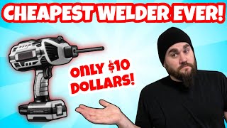 TESTING THE WORLDS CHEAPEST WELDER Only 10 dollars [upl. by Meeka616]