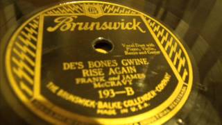 des bones gwine rise again Frank and James McCravy [upl. by Lindsay289]