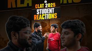 CLAT 2025 Paper Review Students Reaction [upl. by Kory465]