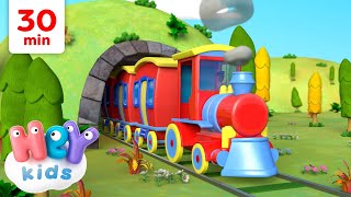 El tren ya viene 🚂  Canciones de trenes para Niños  HeyKids  Canciones infantiles [upl. by Ahsemad673]