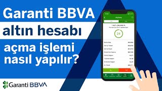 Garanti BBVA Altın Hesabı [upl. by Eloisa]