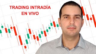 Trading Intradía con los Futuros  Lectura del Tape  Live 116 [upl. by Anirtruc418]