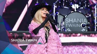 Shania Twain  Man I Feel Like a Woman Glastonbury 2024 [upl. by Noivax262]